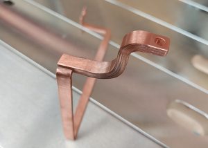 Bleche oder Lamellen als Leitermaterial