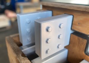 EMS busbars shipment powder coated
